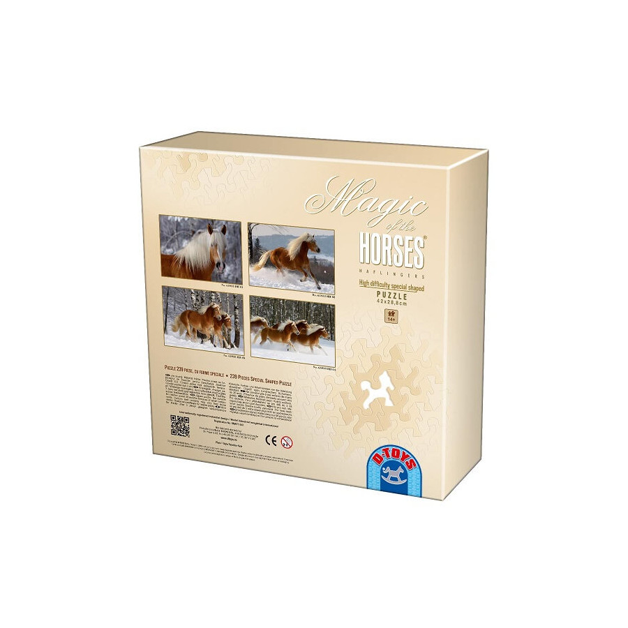 Modèles puzzle chevaux D-Toys