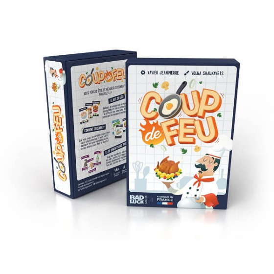 Boite de jeu Coup de feu Recto Verso - Bad Luck Games