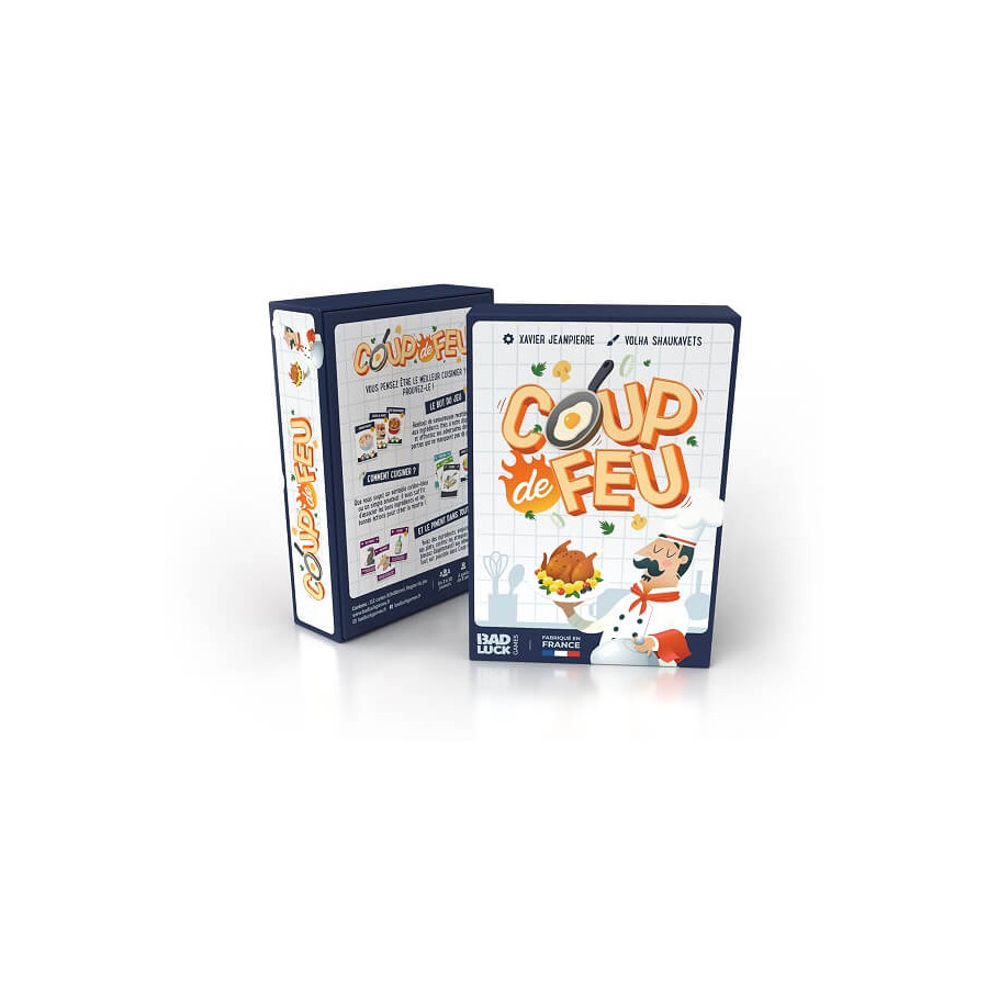 Boite de jeu Coup de feu Recto Verso - Bad Luck Games