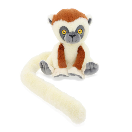 Peluche petit singe beige-caramel 18 cm Collection Monkey Tails Keel Toys