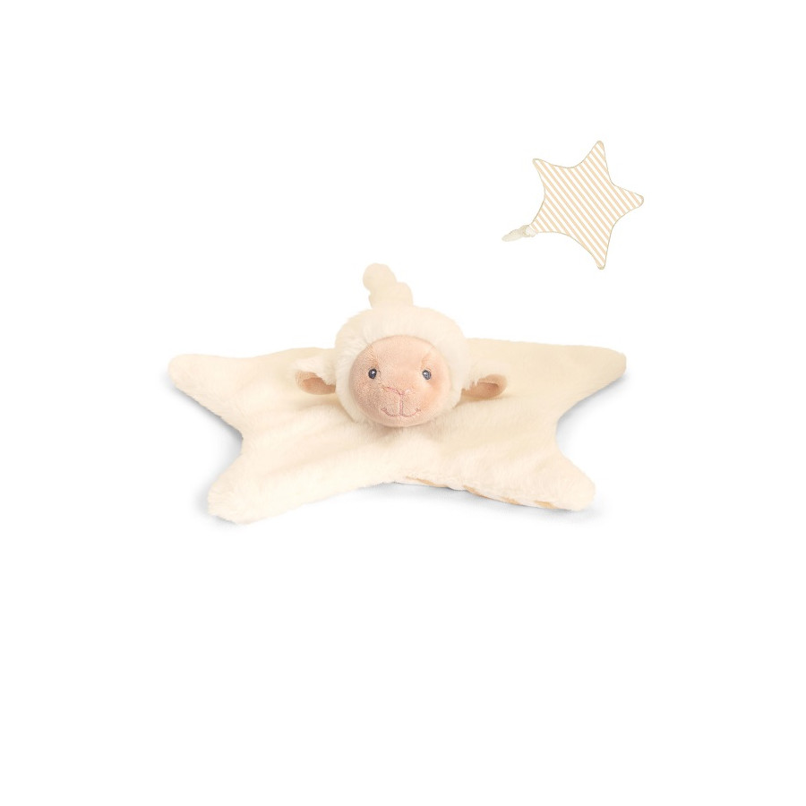 Doudou mouton - forme étoile 32cm -KeelToys