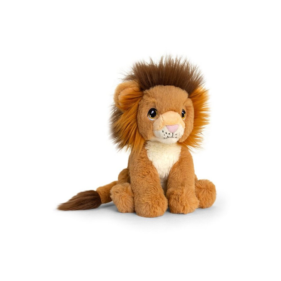 Peluche lion Keeleco 18 cm - KeelToys