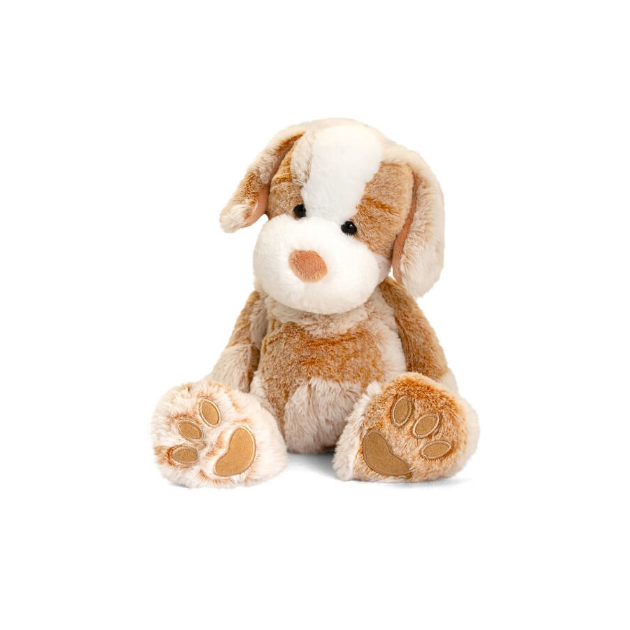 Peluche chien beige -Collection Love tot hug pets 25 cm - Keeltoys