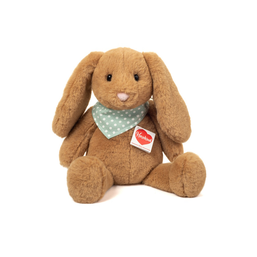 Lapin en peluche Milou 32 cm - Collection Herzekind Teddy  Hermann