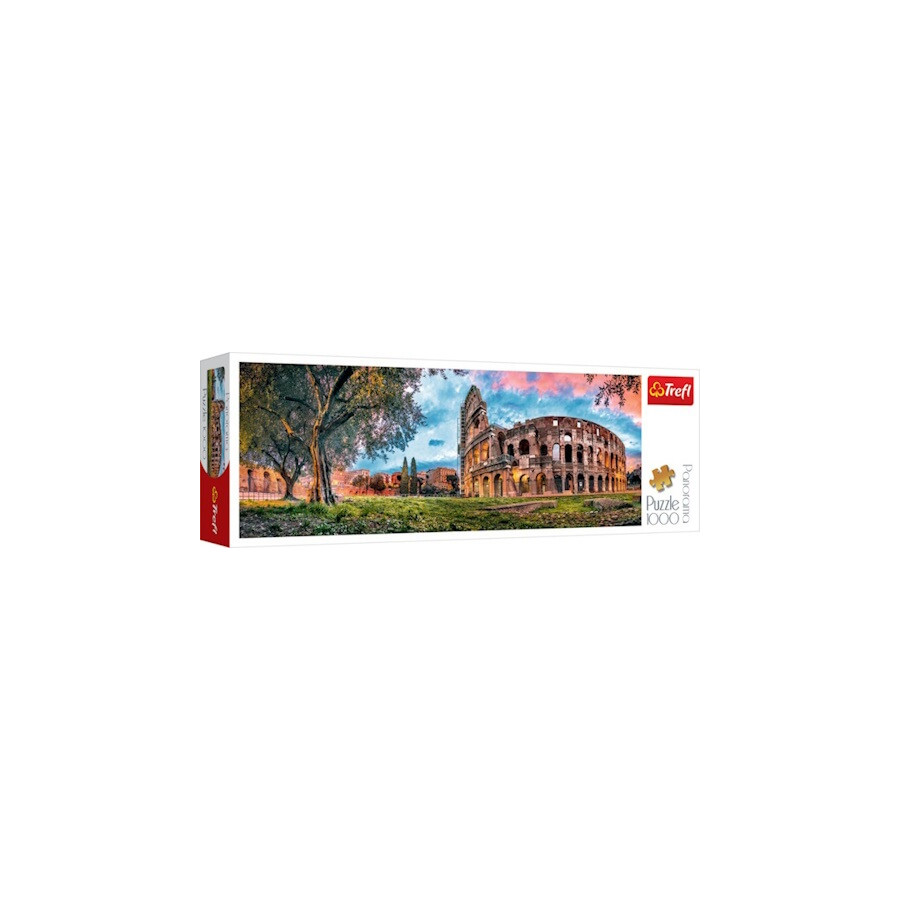 Boite-puzzle-Colisée à l’aube-1000pieces Trefl