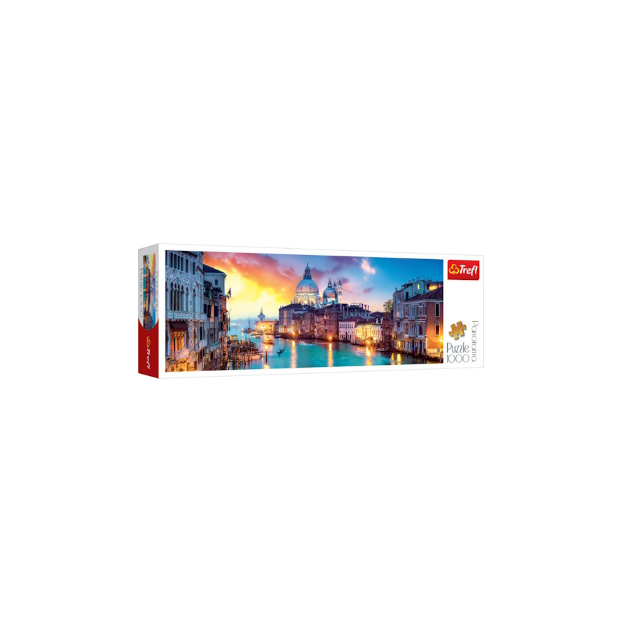 Boite-puzzle-Grand canal de Venise-1000pieces-Trefl