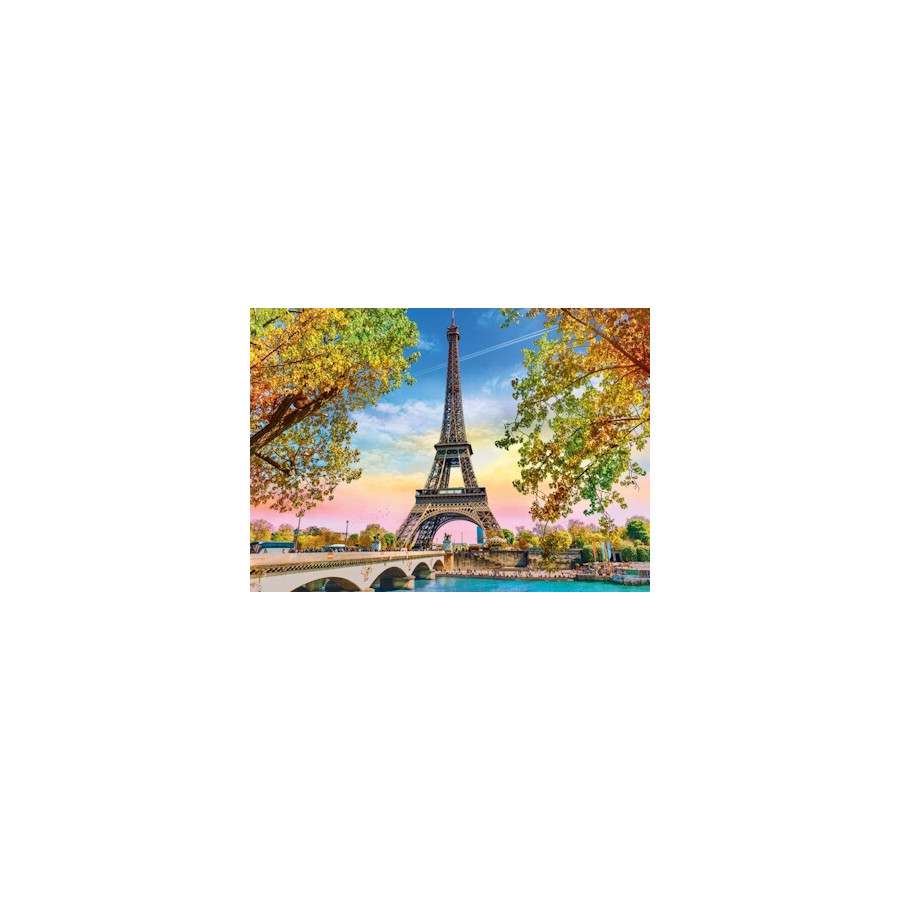 Puzzle-Paris romantique-500pieces-Trefl