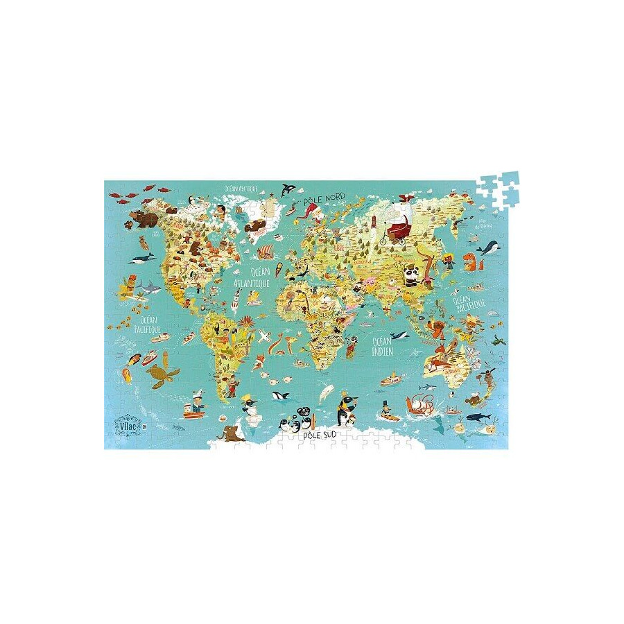 Puzzle-carte-du-monde-fantastique-Vilac