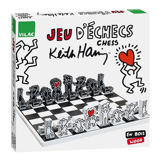 Coffret-jeu-d-echec-noir-et-blanc-Keith-Haring-Vilac