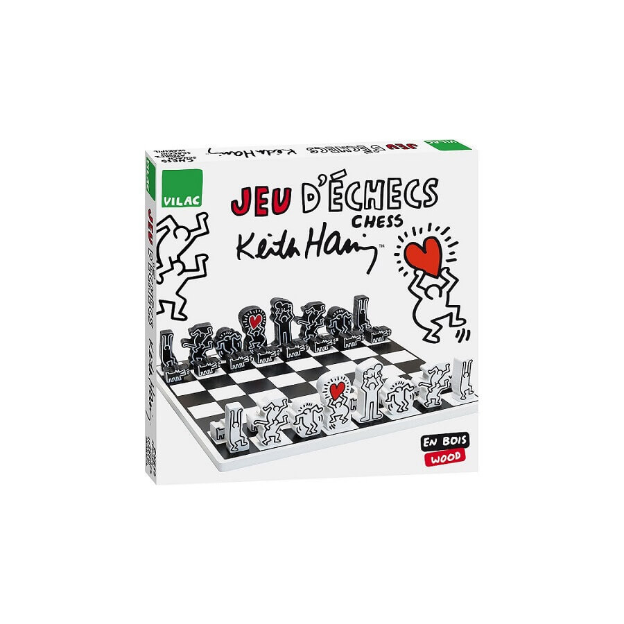 Coffret-jeu-d-echec-noir-et-blanc-Keith-Haring-Vilac