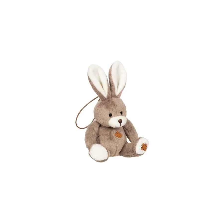 Porte-clefs-lapin-taupe-Goki