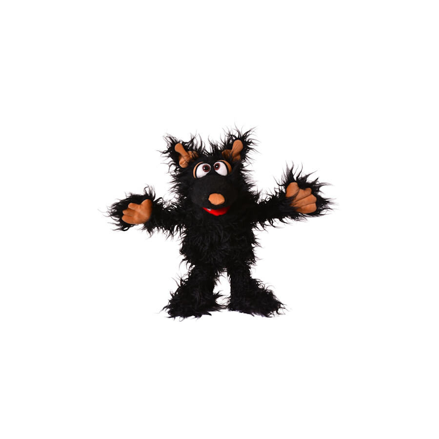 Marionnette-Hapsi Muffi-Loup-Monster-to-go-35cm-Living-Puppets Marionnette-Hapsi Muffi-Loup-Monster-to-go-35cm-Living-Puppets