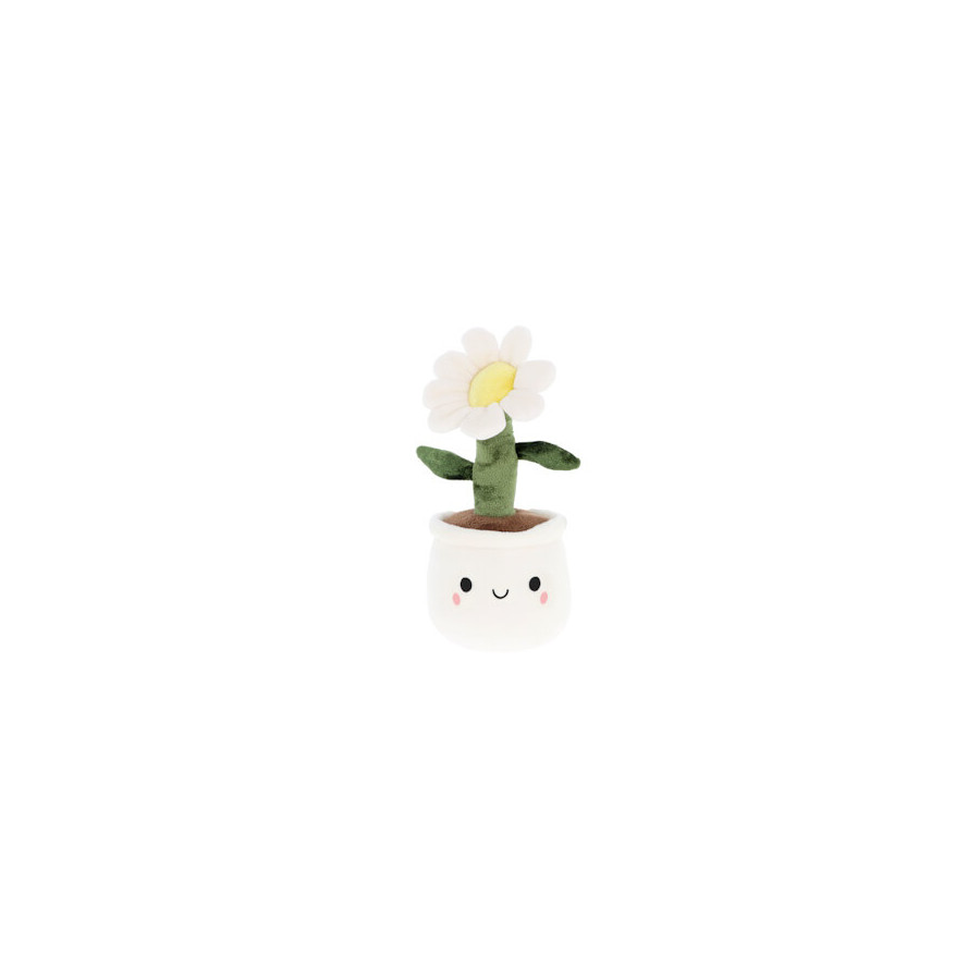Marguerite en peluche Collection Flower Bobbals KeelToys 12 cm Marguerite en peluche Collection Flower Bobbals KeelToys 12 cm