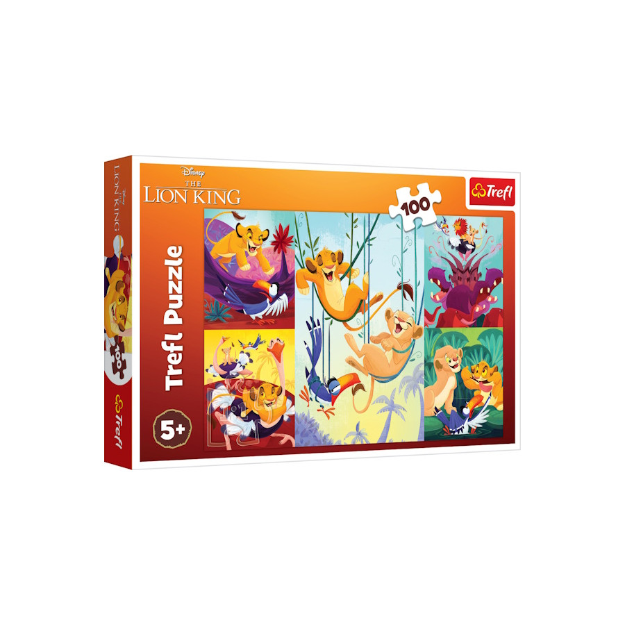 Boite puzzle 100 pièces Le Roi Lion - Trefl Boite puzzle 100 pièces Le Roi Lion - Trefl
