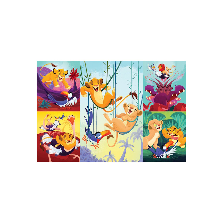 Puzzle 100 pièces Le Roi Lion - Trefl