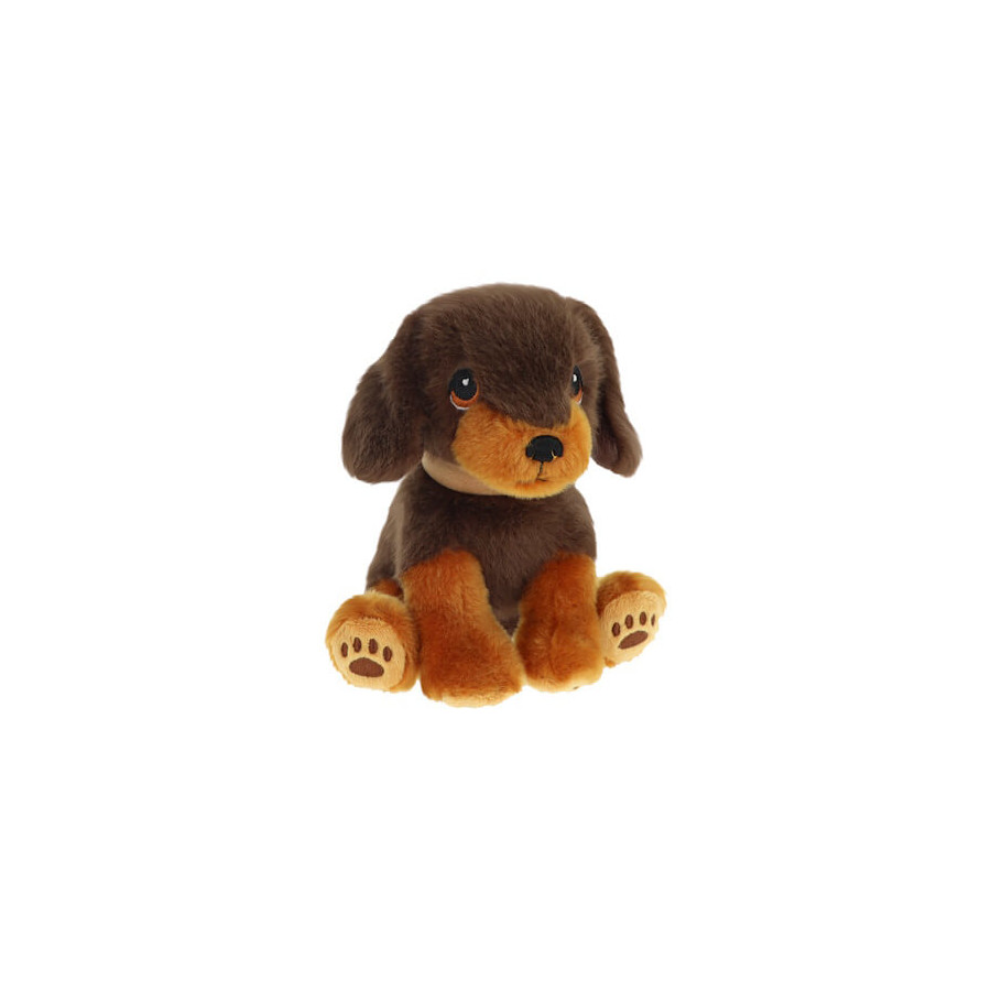 Peluche chien Dachshund teckel 14cm - Keeleco - KeelToys Peluche chien Dachshund teckel 14cm - Keeleco - KeelToys