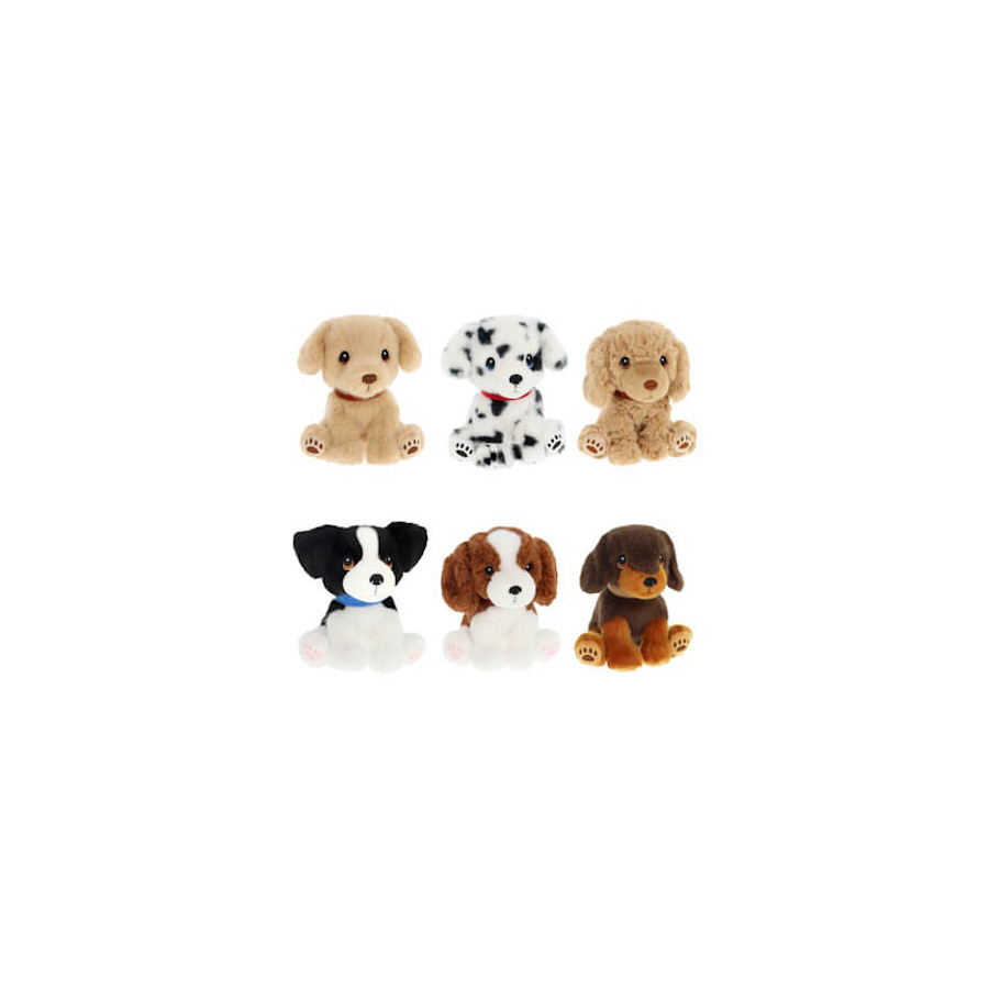 Collection Puppy Love peluches chiens de 14 cm - Keeleco - KeelToys