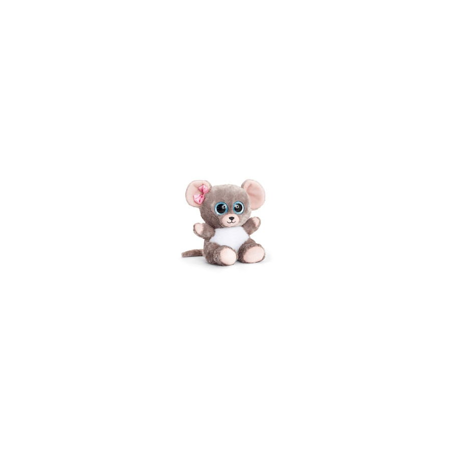 Peluche souris Mabel 15 cm Collection Animotsu de la marque KeelToys Peluche souris Mabel 15 cm Collection Animotsu de la marque KeelToys