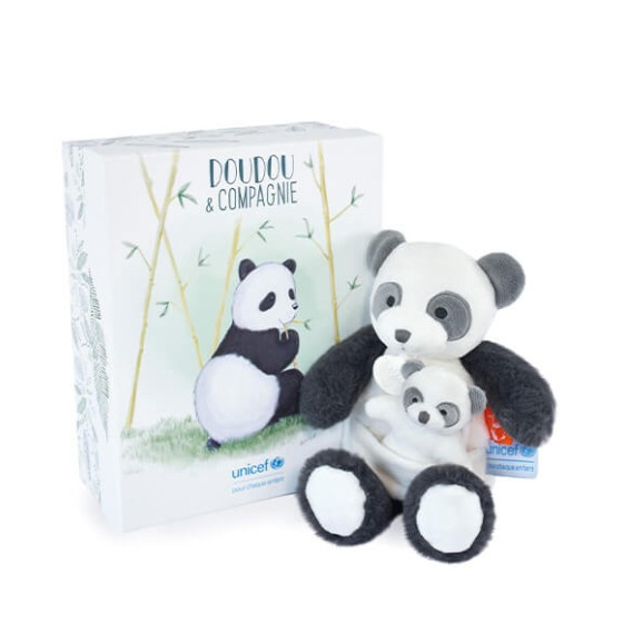 Peluche Panda et son bébé