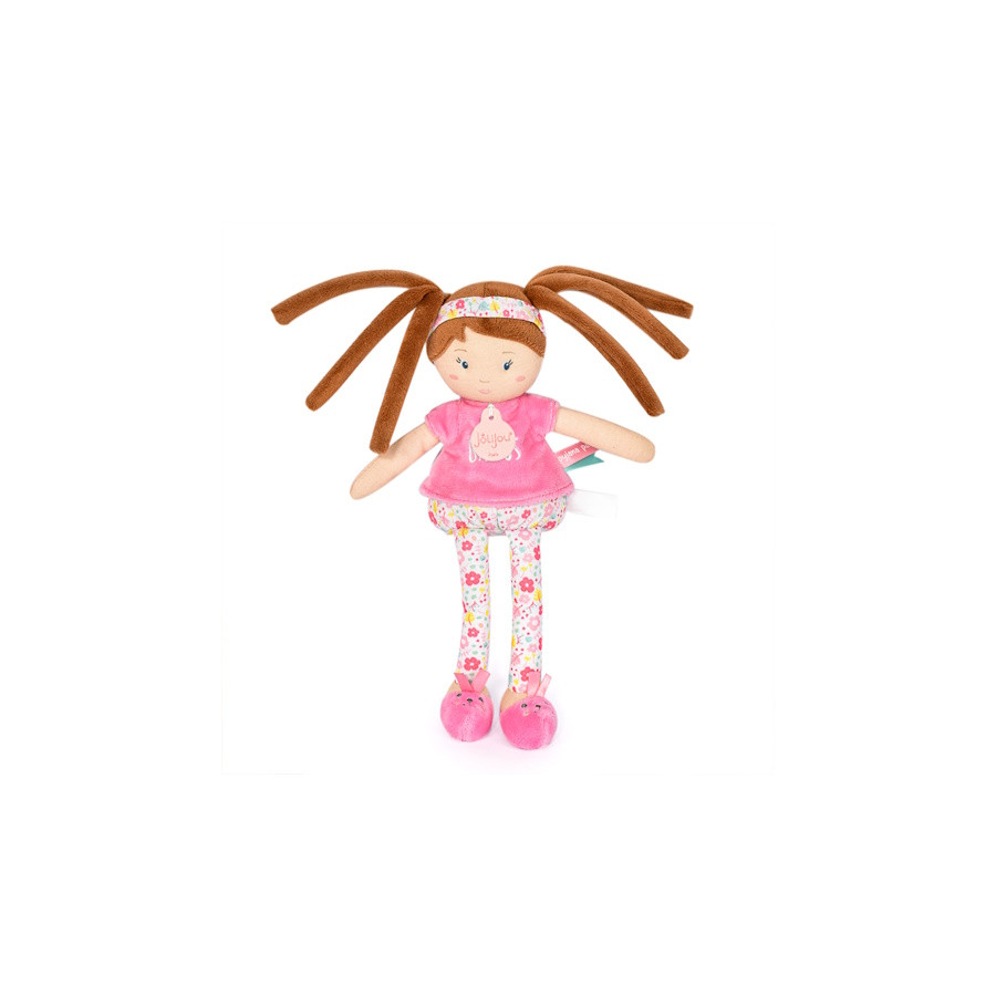 Poupée Inès 25 cm Collection Pyjama Party - Jolijou - Doudou et Compagnie