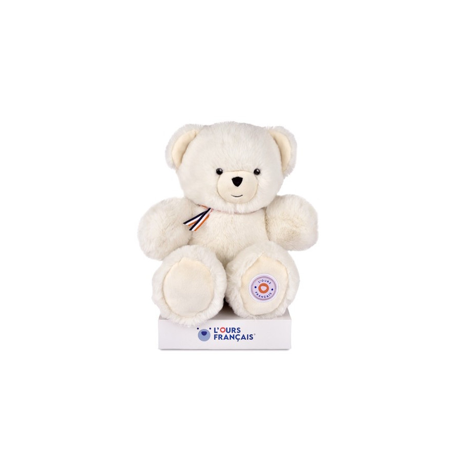 Ours Français le farceur 35 cm - ivoire doux - Fleximoov - Doudou et Compagnie Ours Français le farceur 35 cm - ivoire doux - Fleximoov - Doudou et Compagnie