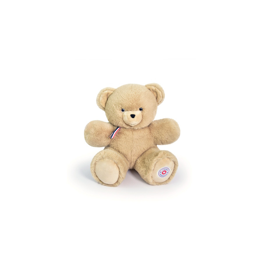 Ours Français l'artiste - beige poudré - Fleximoov - Doudou et Compagnie