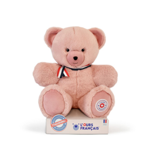 Ours Français le gourmand - ours pastel - Fleximoov - Doudou et Compagnie