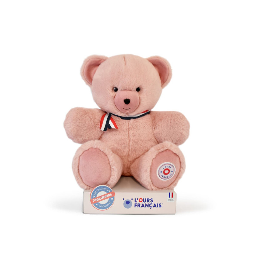 Ours Français le gourmand - ours pastel - Fleximoov - Doudou et Compagnie Ours Français le gourmand - ours pastel - Fleximoov - Doudou et Compagnie