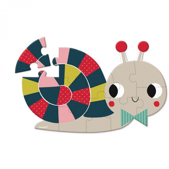 Minipuzzle-baby-forest-escargot-piece-Janod