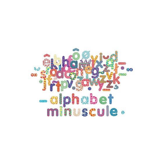 Magnets alphabet minuscules