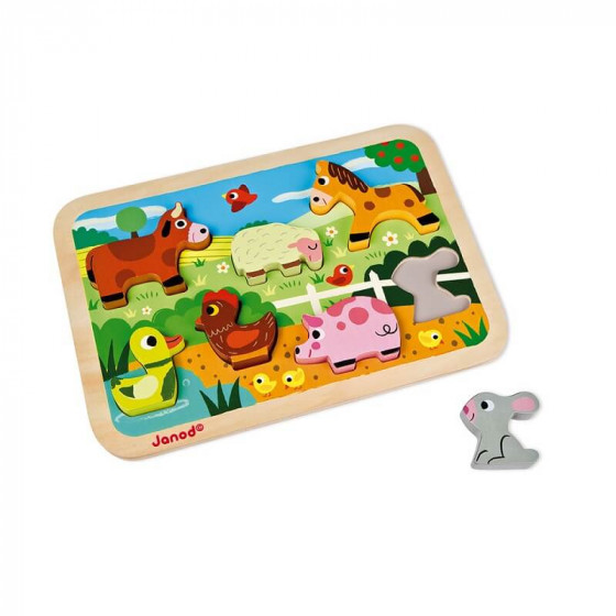 Puzzle Chunky Ferme