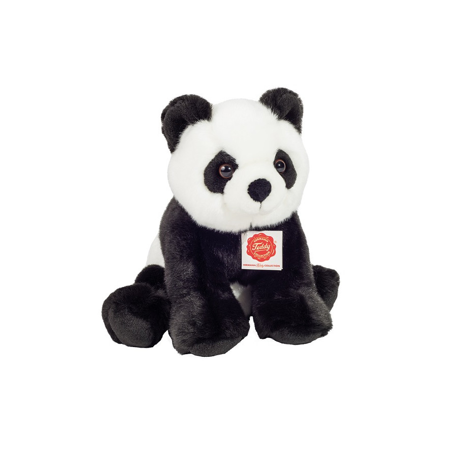 Panda-en-peluche-Collection-Teddy-Hermann