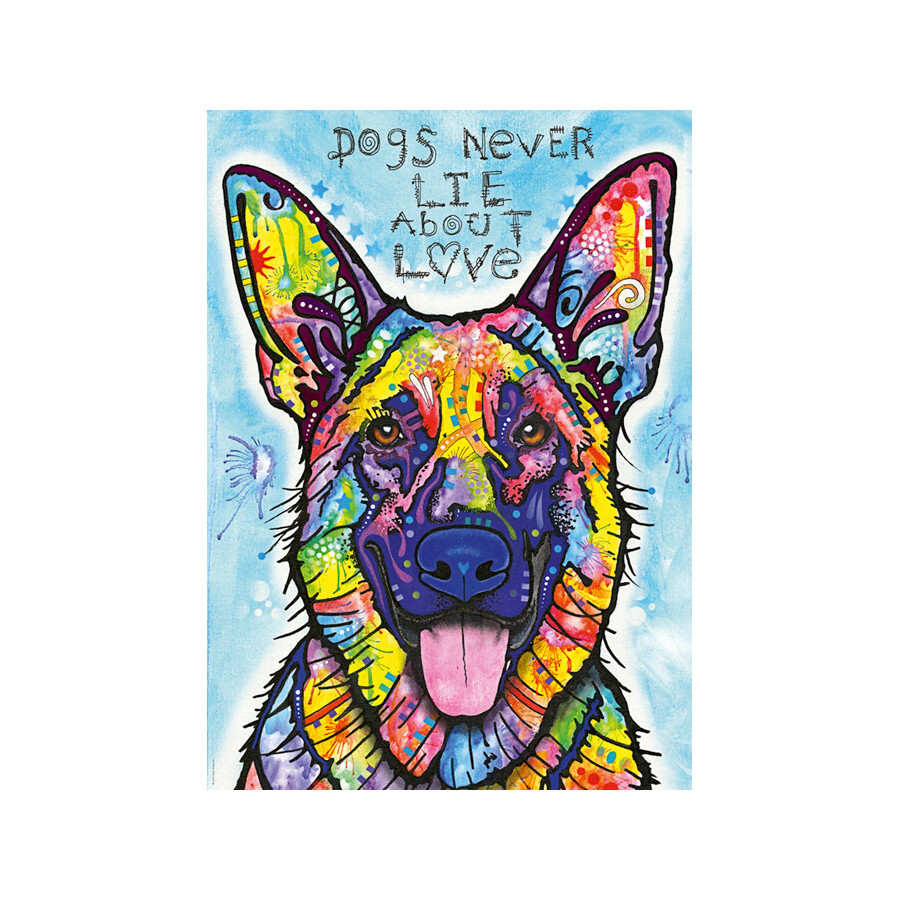 Puzzle-Jolly-Pets-Dogs-Never-lie-Chien-Heye