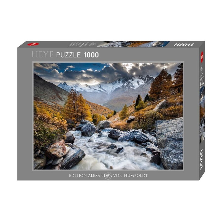 Boite-puzzle-Mountain-Stream-Ruisseau-de-montagne-Heye