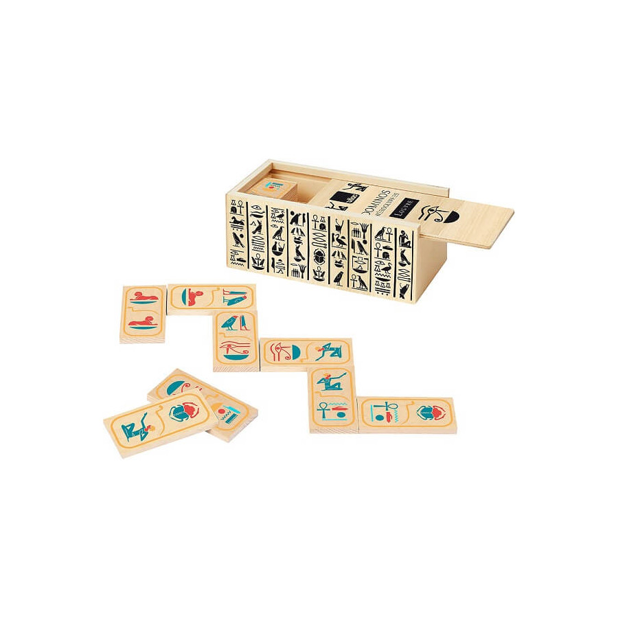 Coffret-et-dominos-Hiéroglyphes-Vilac